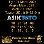 _Angka jitu Toto macau jam 16.00 Sore tanggal 01 Maret 2024