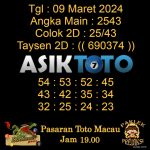_Angka jitu Toto macau jam 19.00 Malam tanggal 09 Maret 2024
