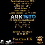 Prediksi Togel Asiktoto Hari Ini Hongkongpools 04 Maret 2024