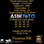 Prediksi Togel Asiktoto Hari Ini Hongkongpools 10 Maret 2024