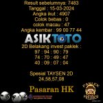 Prediksi Togel Asiktoto Hari Ini Hongkongpools 15 Maret 2024