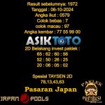 _Prediksi Togel Asiktoto Hari Ini Japan 06 Oktober 2024